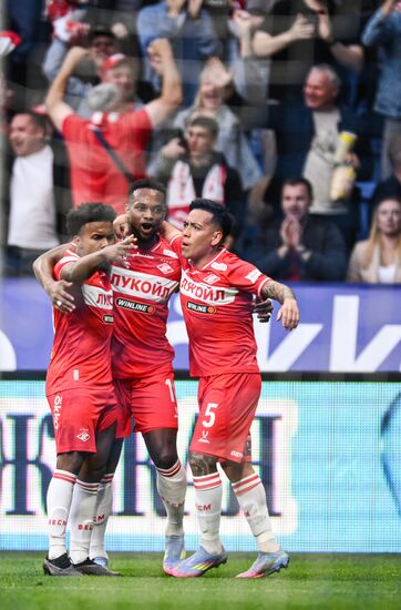 Russia Soccer Premier-League Dynamo - Spartak