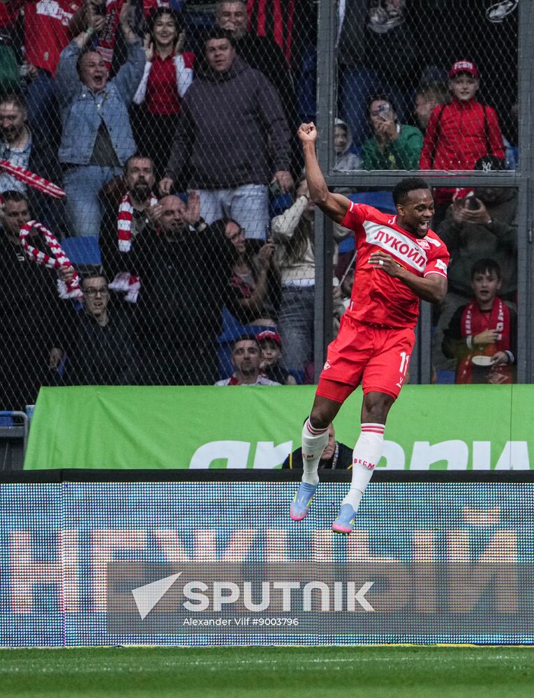 Russia Soccer Premier-League Dynamo - Spartak