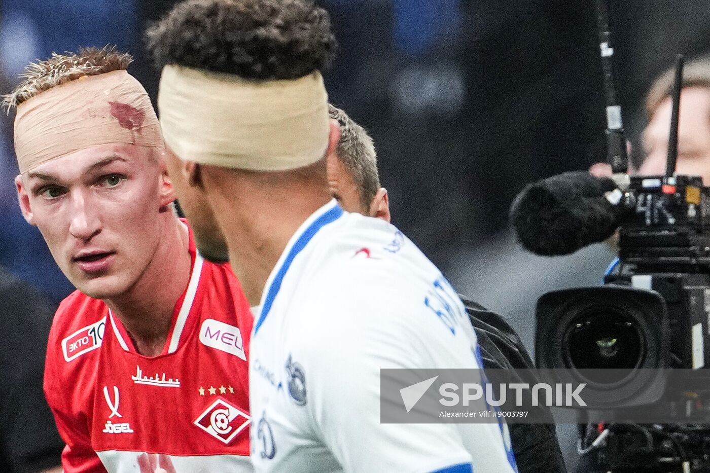 Russia Soccer Premier-League Dynamo - Spartak