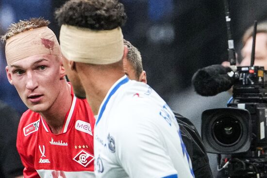 Russia Soccer Premier-League Dynamo - Spartak