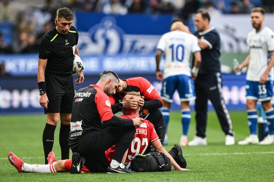 Russia Soccer Premier-League Dynamo - Spartak