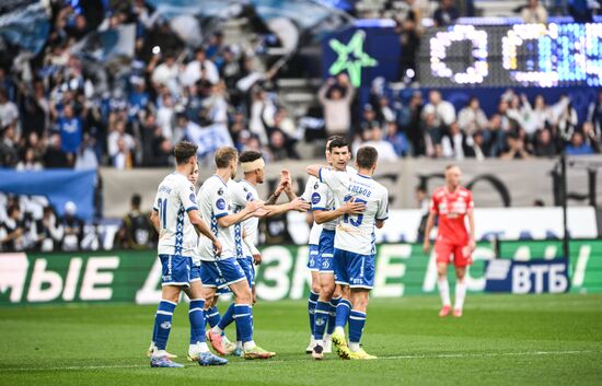 Russia Soccer Premier-League Dynamo - Spartak