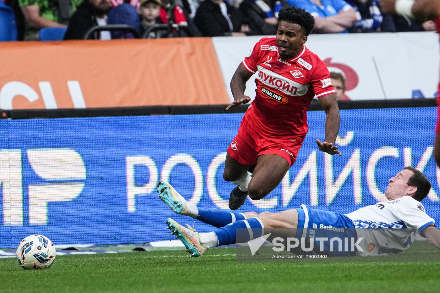 Russia Soccer Premier-League Dynamo - Spartak