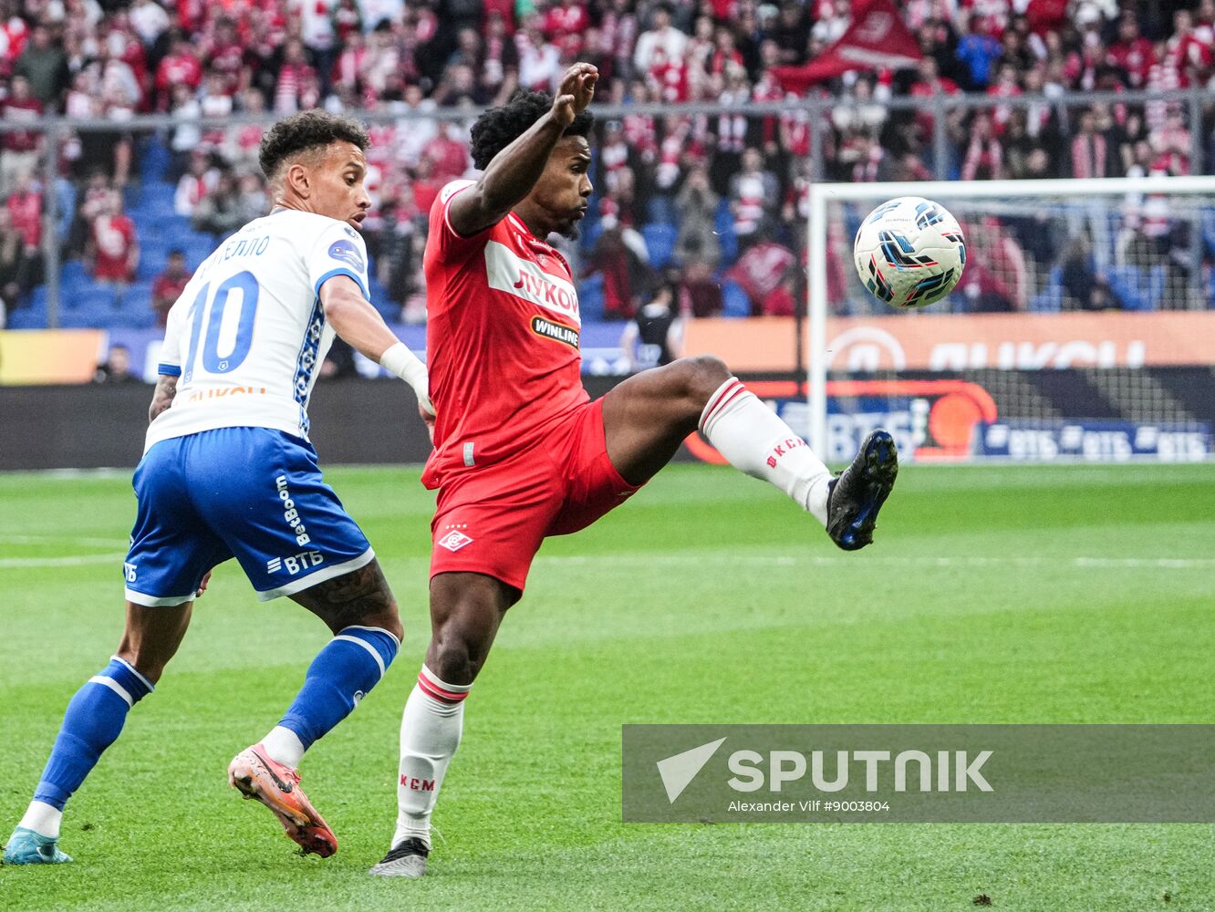Russia Soccer Premier-League Dynamo - Spartak