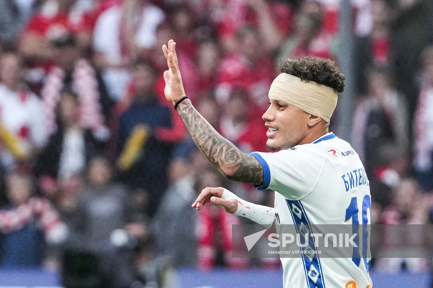 Russia Soccer Premier-League Dynamo - Spartak