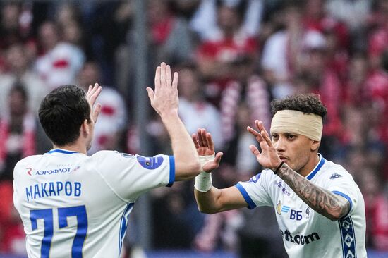 Russia Soccer Premier-League Dynamo - Spartak