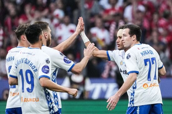 Russia Soccer Premier-League Dynamo - Spartak