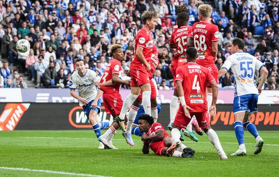 Russia Soccer Premier-League Dynamo - Spartak