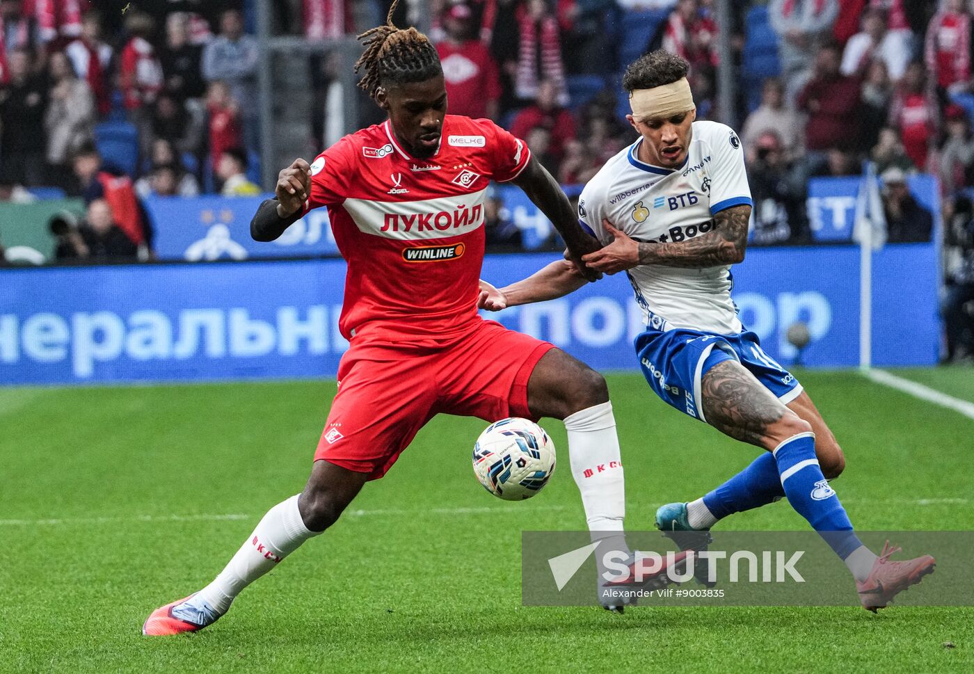 Russia Soccer Premier-League Dynamo - Spartak