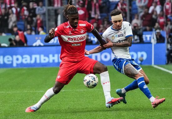 Russia Soccer Premier-League Dynamo - Spartak