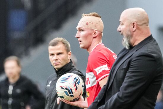 Russia Soccer Premier-League Dynamo - Spartak