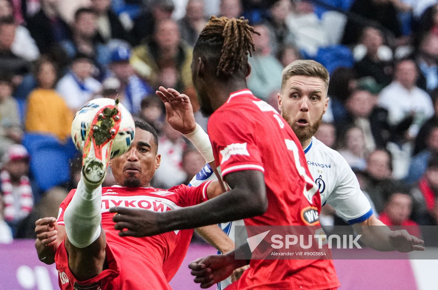 Russia Soccer Premier-League Dynamo - Spartak
