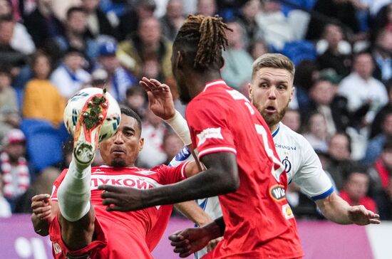 Russia Soccer Premier-League Dynamo - Spartak