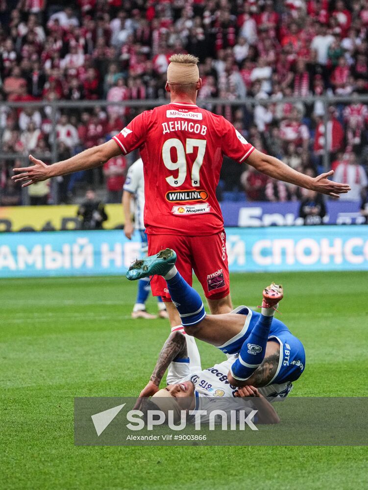 Russia Soccer Premier-League Dynamo - Spartak