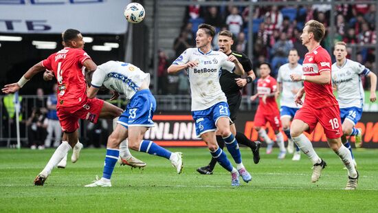 Russia Soccer Premier-League Dynamo - Spartak