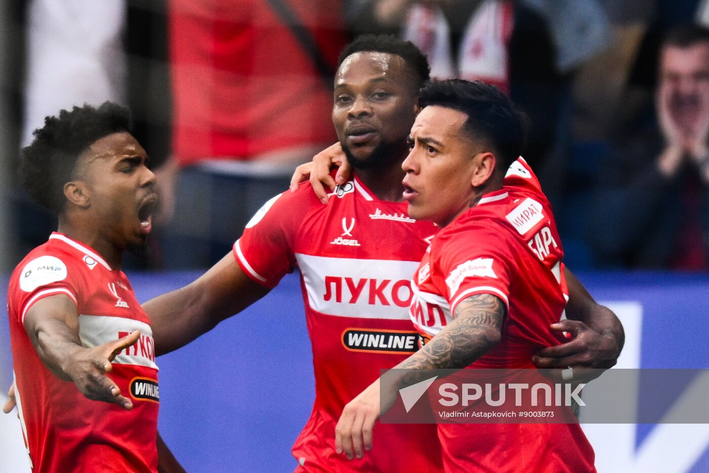 Russia Soccer Premier-League Dynamo - Spartak