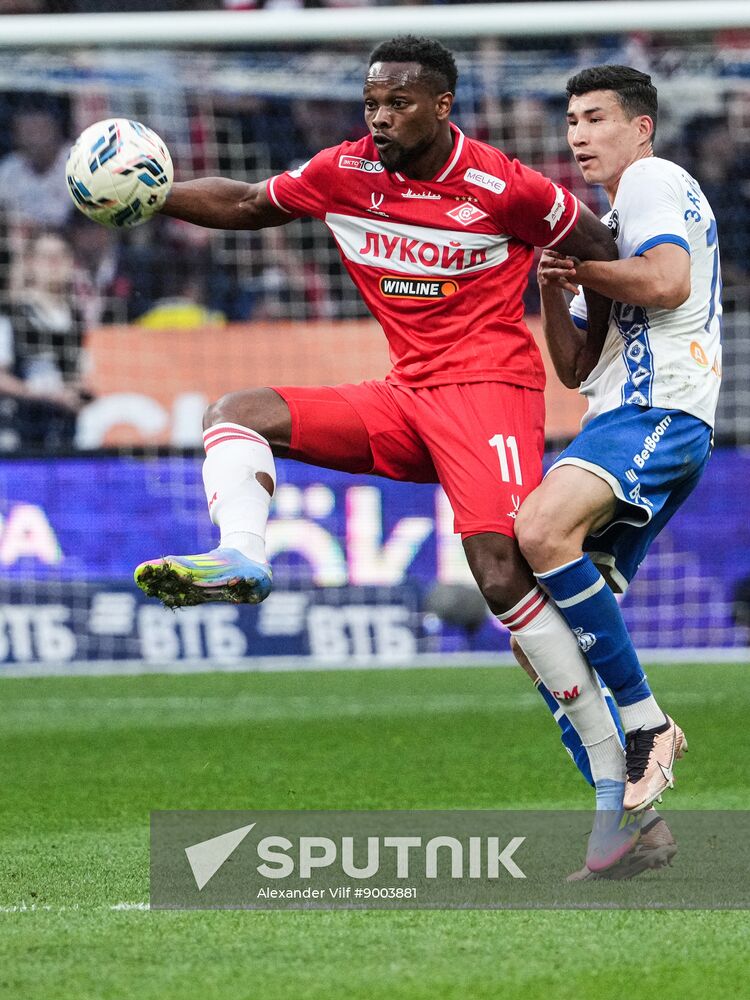 Russia Soccer Premier-League Dynamo - Spartak