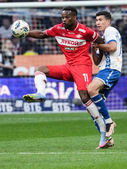 Russia Soccer Premier-League Dynamo - Spartak