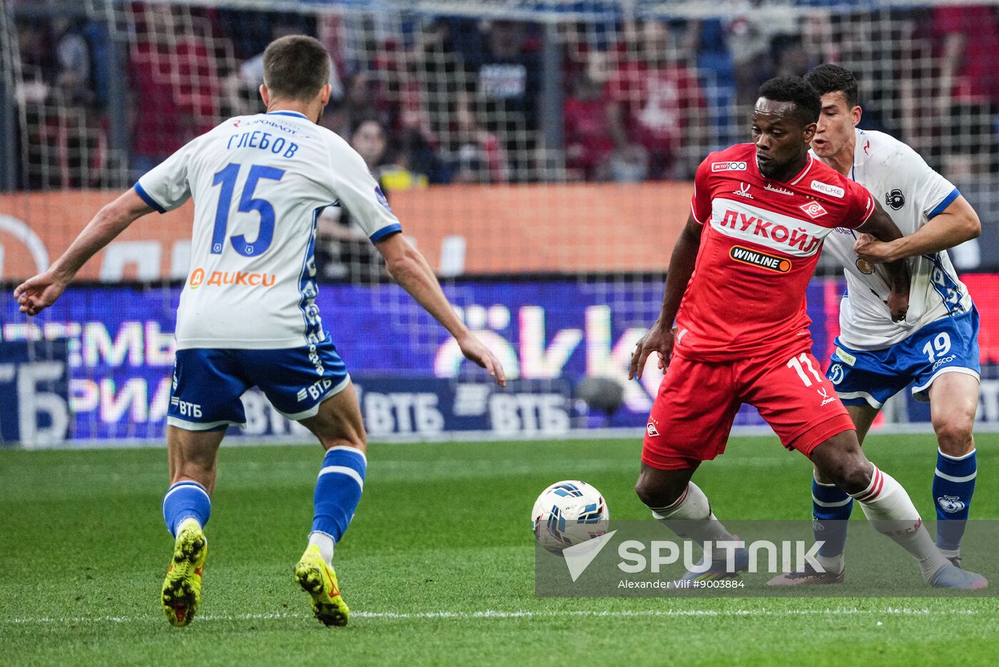 Russia Soccer Premier-League Dynamo - Spartak