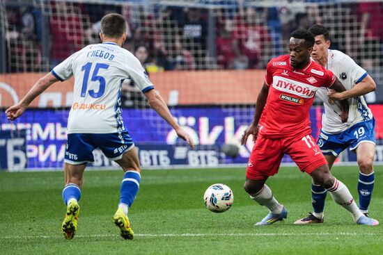 Russia Soccer Premier-League Dynamo - Spartak