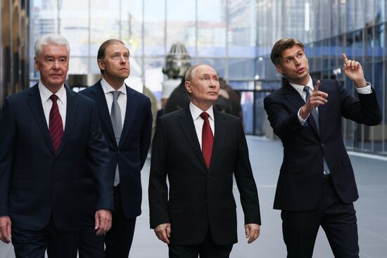 Russia Putin National Space Centre