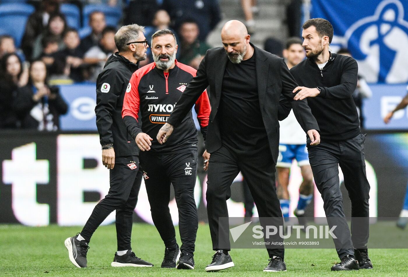 Russia Soccer Premier-League Dynamo - Spartak