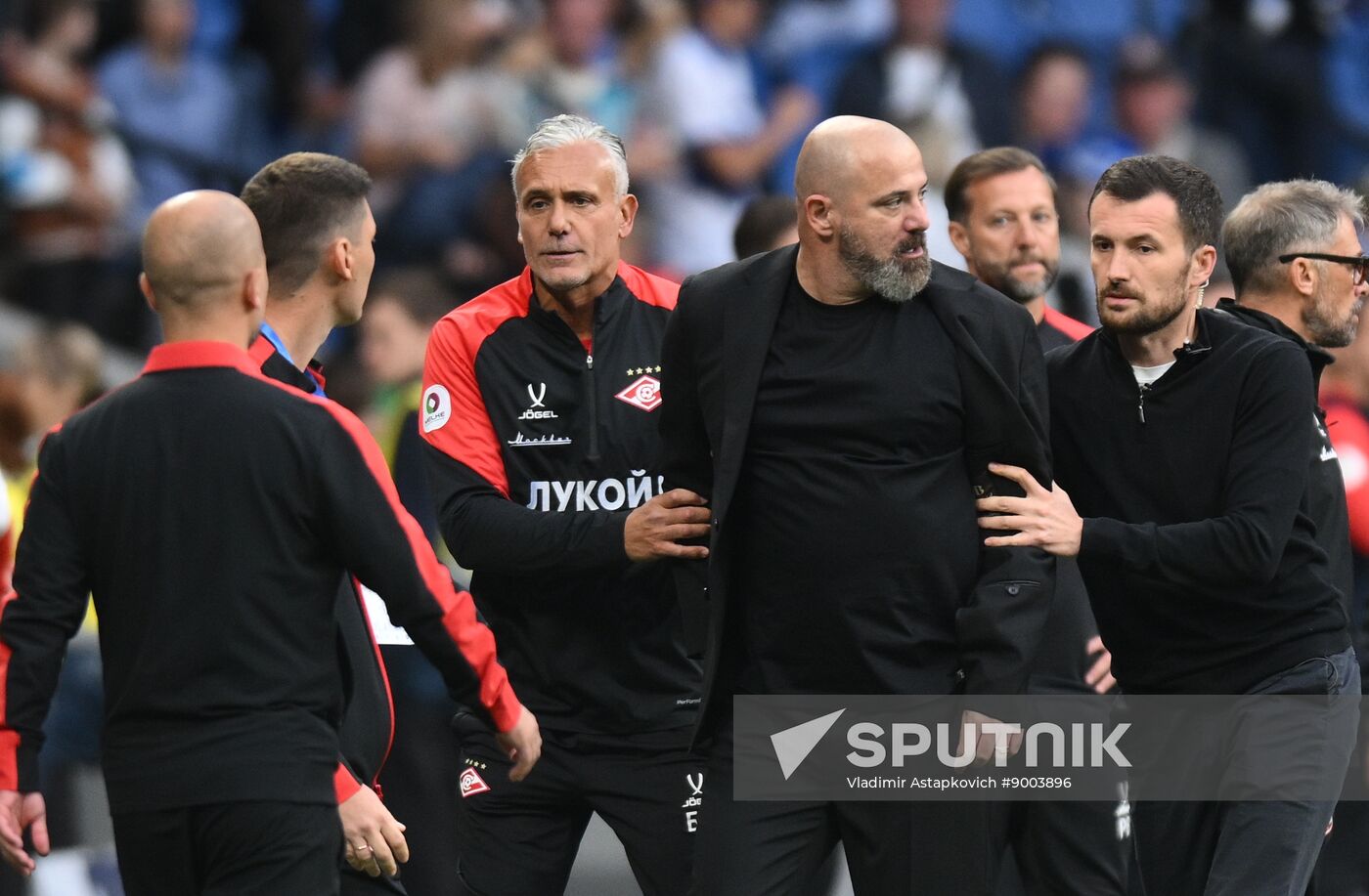 Russia Soccer Premier-League Dynamo - Spartak