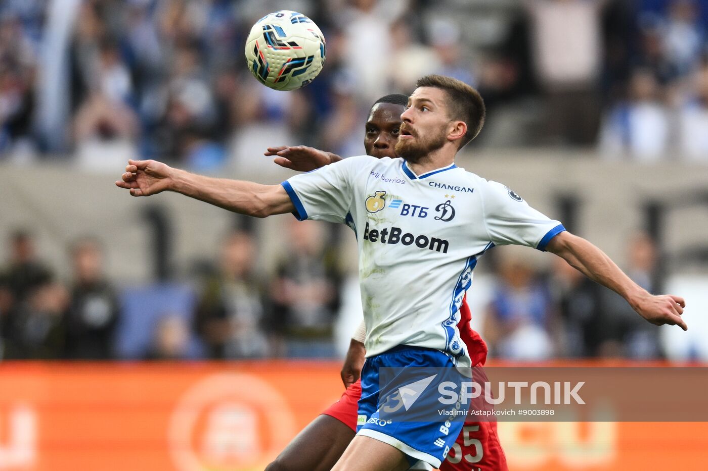 Russia Soccer Premier-League Dynamo - Spartak