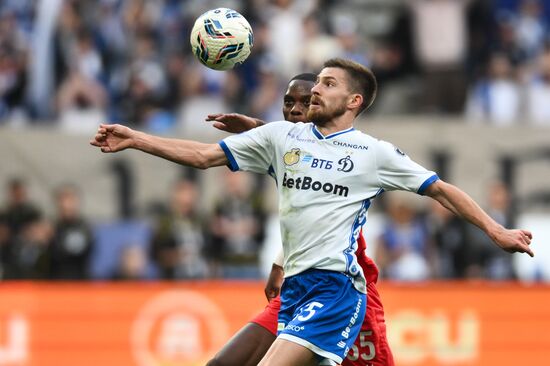 Russia Soccer Premier-League Dynamo - Spartak