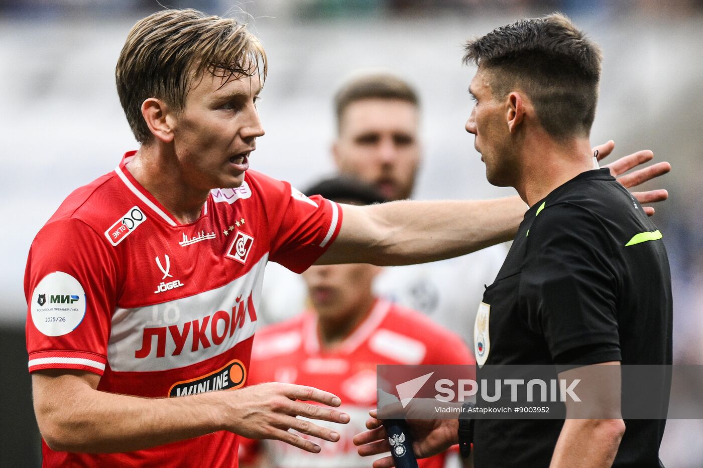 Russia Soccer Premier-League Dynamo - Spartak