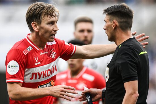 Russia Soccer Premier-League Dynamo - Spartak