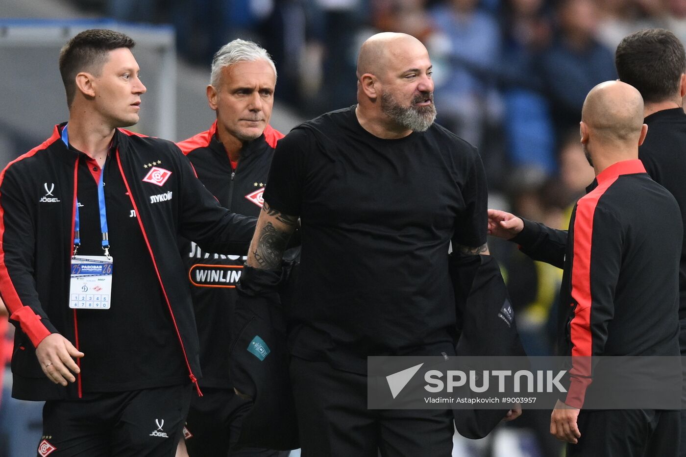 Russia Soccer Premier-League Dynamo - Spartak