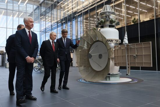 Russia Putin National Space Centre