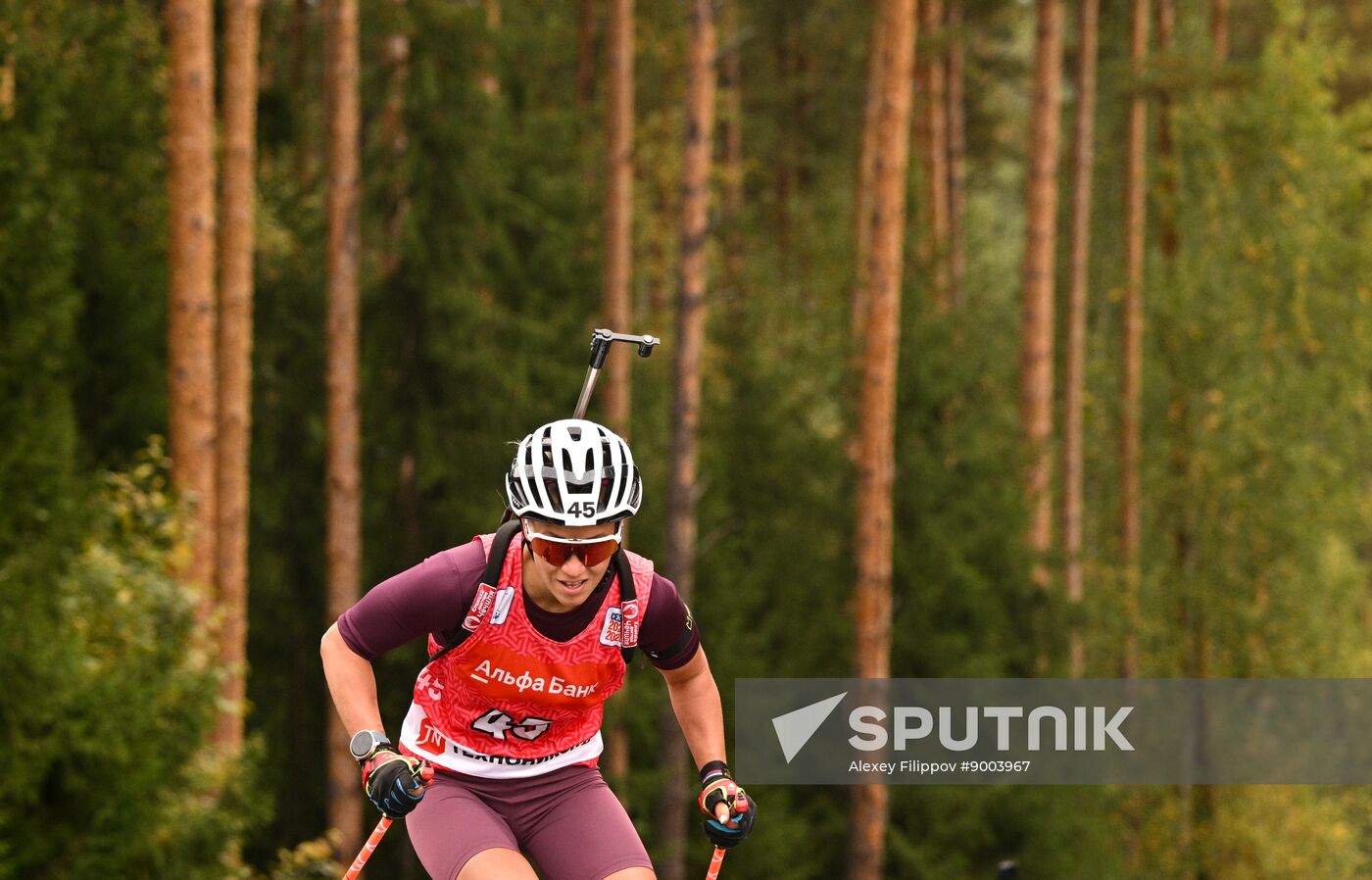 Russia Summer Biathlon Championships Sprint