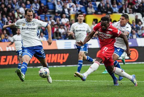 Russia Soccer Premier-League Dynamo - Spartak