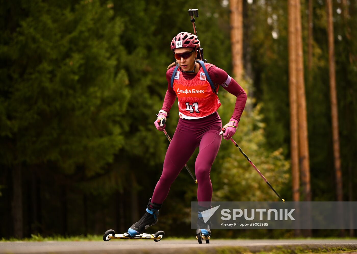 Russia Summer Biathlon Championships Sprint