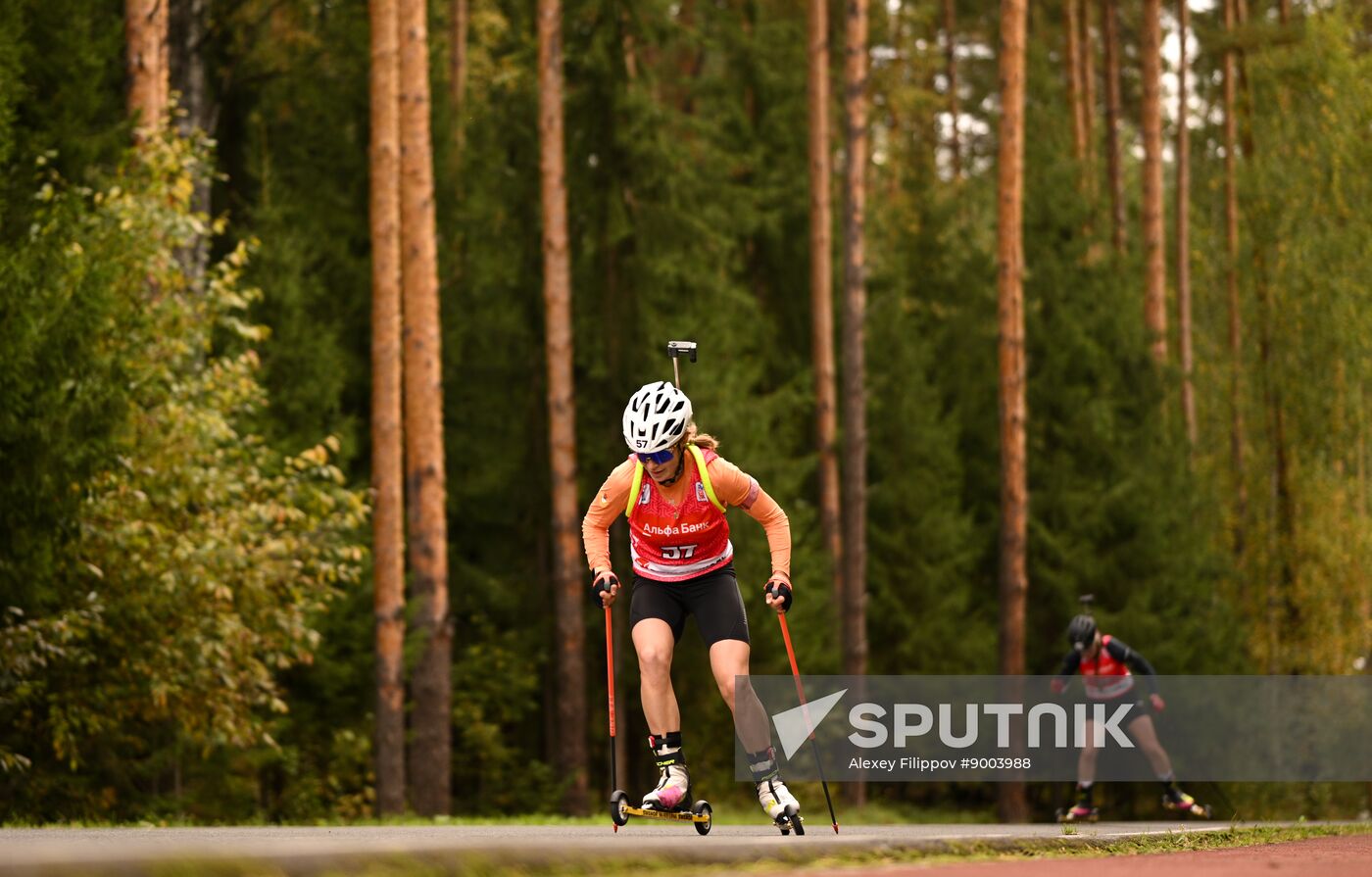 Russia Summer Biathlon Championships Sprint