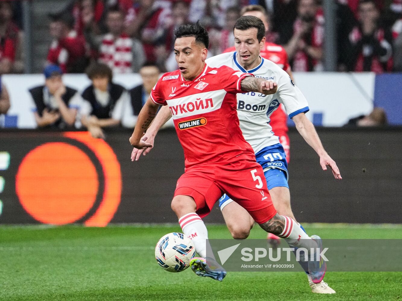 Russia Soccer Premier-League Dynamo - Spartak