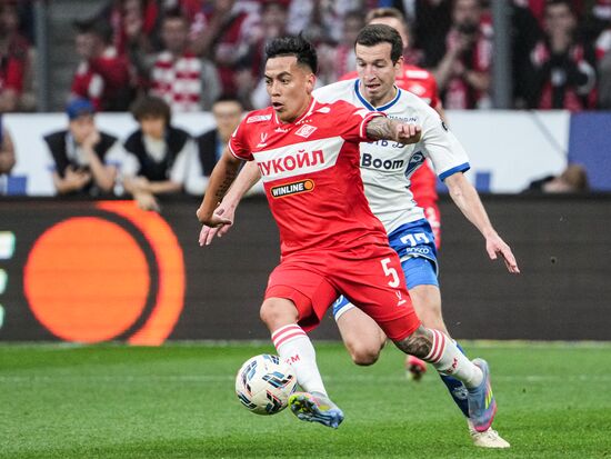 Russia Soccer Premier-League Dynamo - Spartak