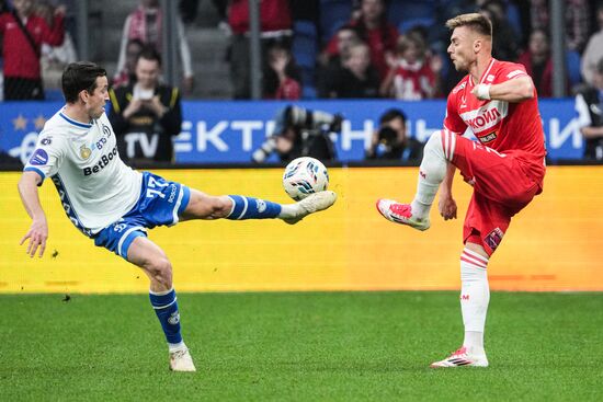 Russia Soccer Premier-League Dynamo - Spartak