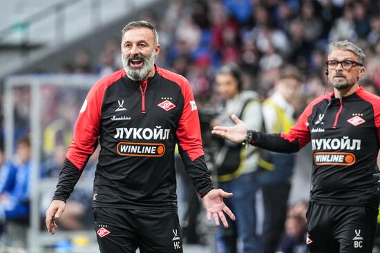 Russia Soccer Premier-League Dynamo - Spartak