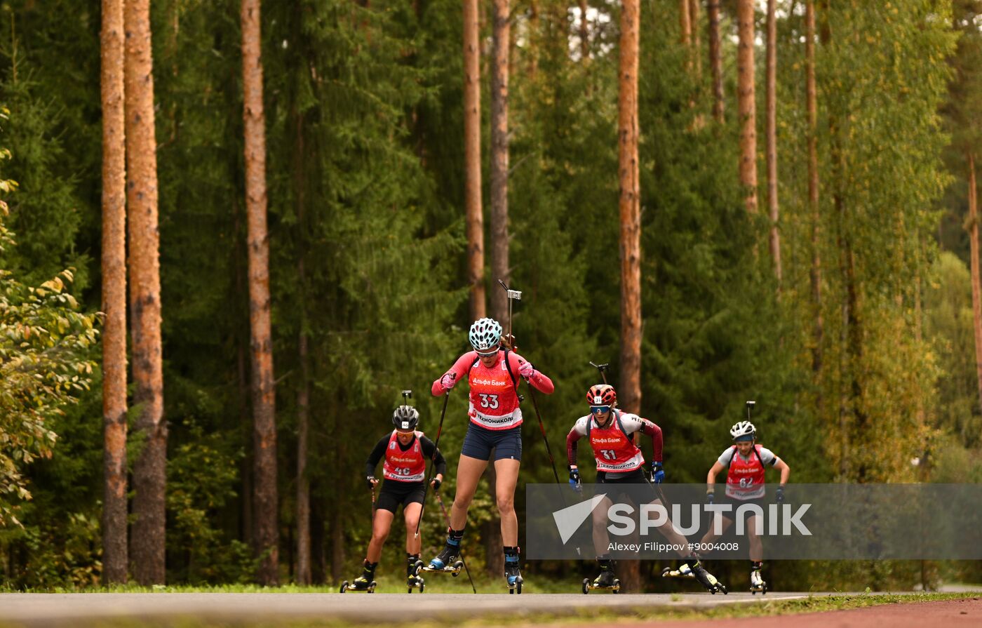 Russia Summer Biathlon Championships Sprint