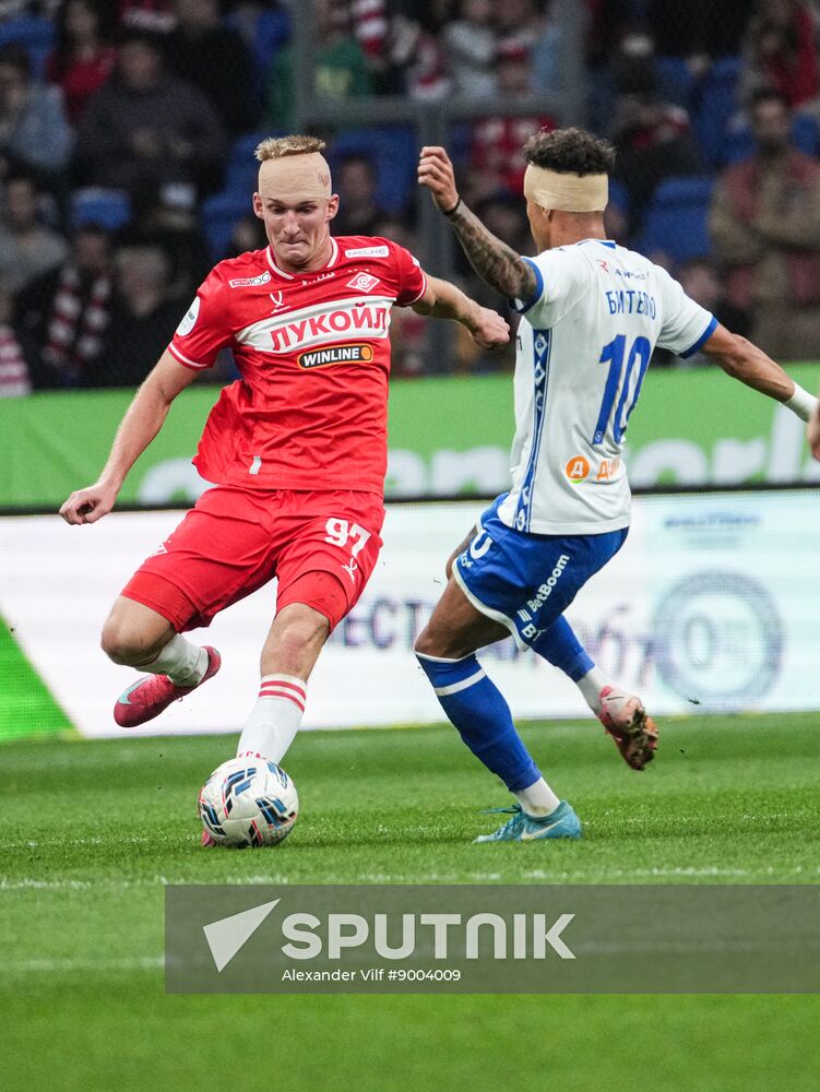 Russia Soccer Premier-League Dynamo - Spartak