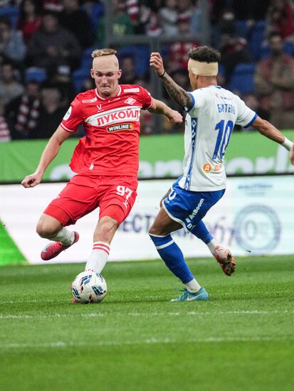 Russia Soccer Premier-League Dynamo - Spartak