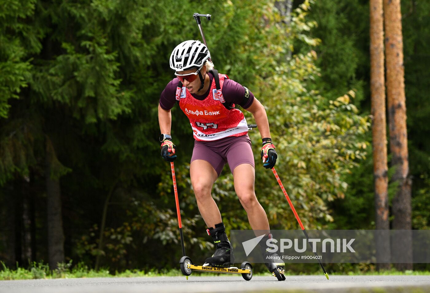 Russia Summer Biathlon Championships Sprint