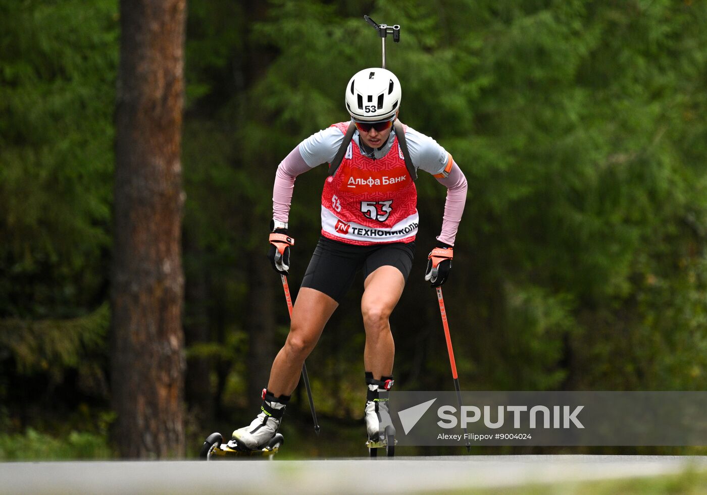 Russia Summer Biathlon Championships Sprint