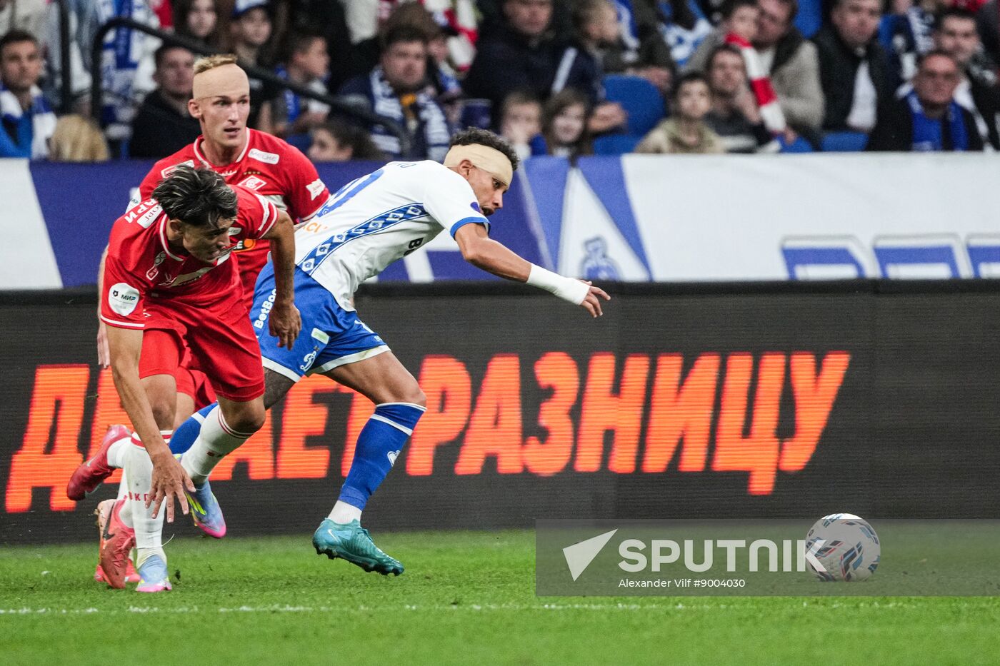 Russia Soccer Premier-League Dynamo - Spartak