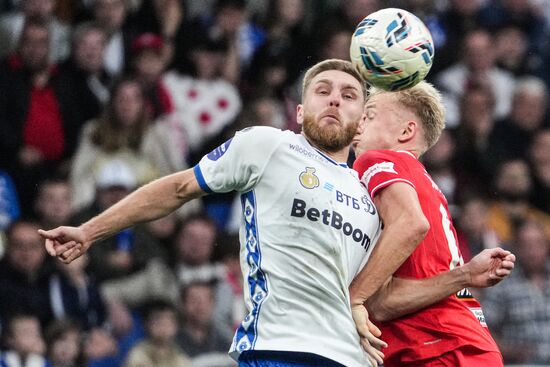 Russia Soccer Premier-League Dynamo - Spartak