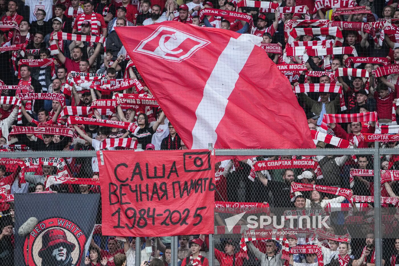 Russia Soccer Premier-League Dynamo - Spartak