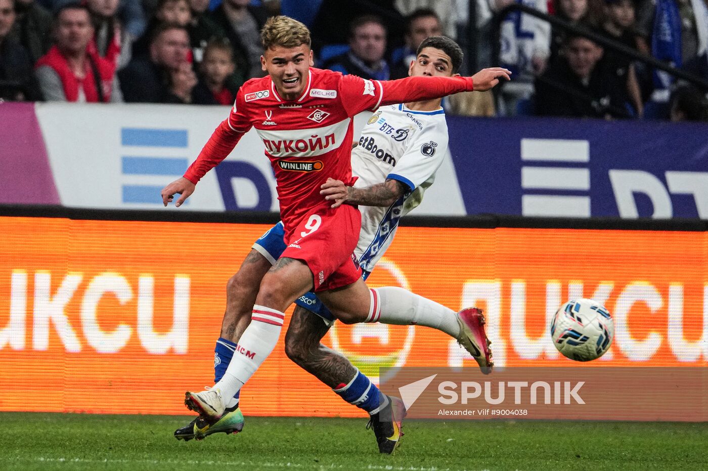 Russia Soccer Premier-League Dynamo - Spartak